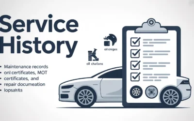 What does Service History mean when selling a Car in the UK?